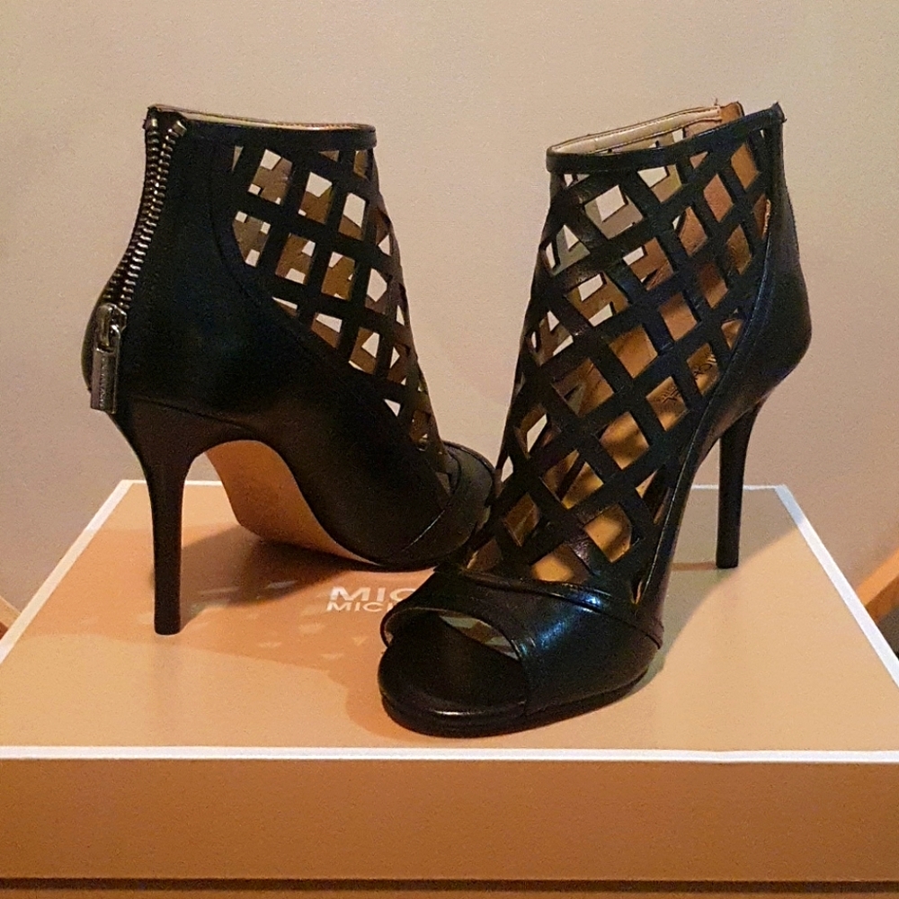 Michael Kors Yvonne Open Toe Bootie (new)